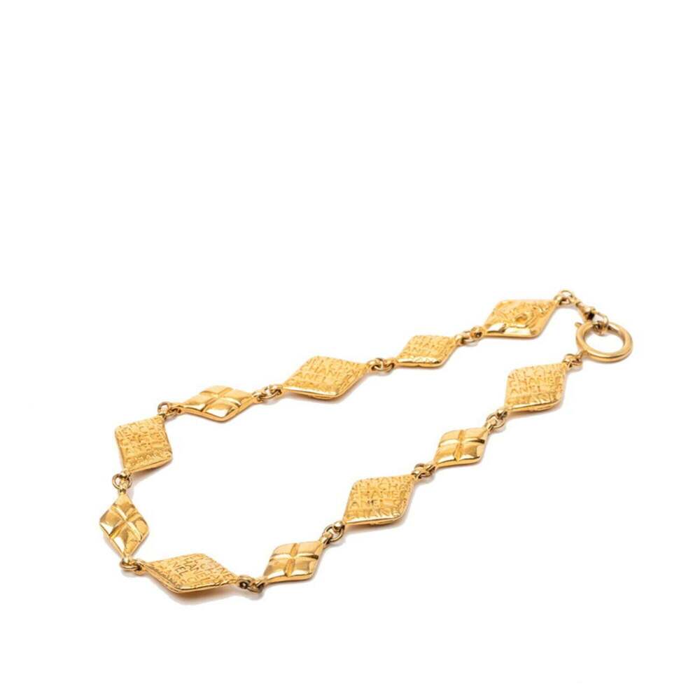 CHANEL Gold Diamond Necklace - Picture 2 of 6